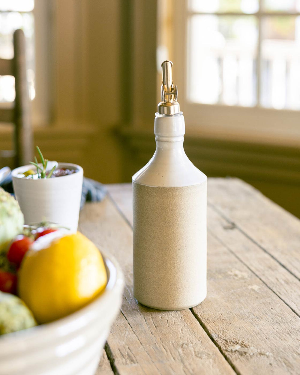 Vintage Olive Oil Bottle