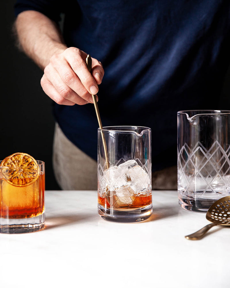 Crystal Mixing Glass