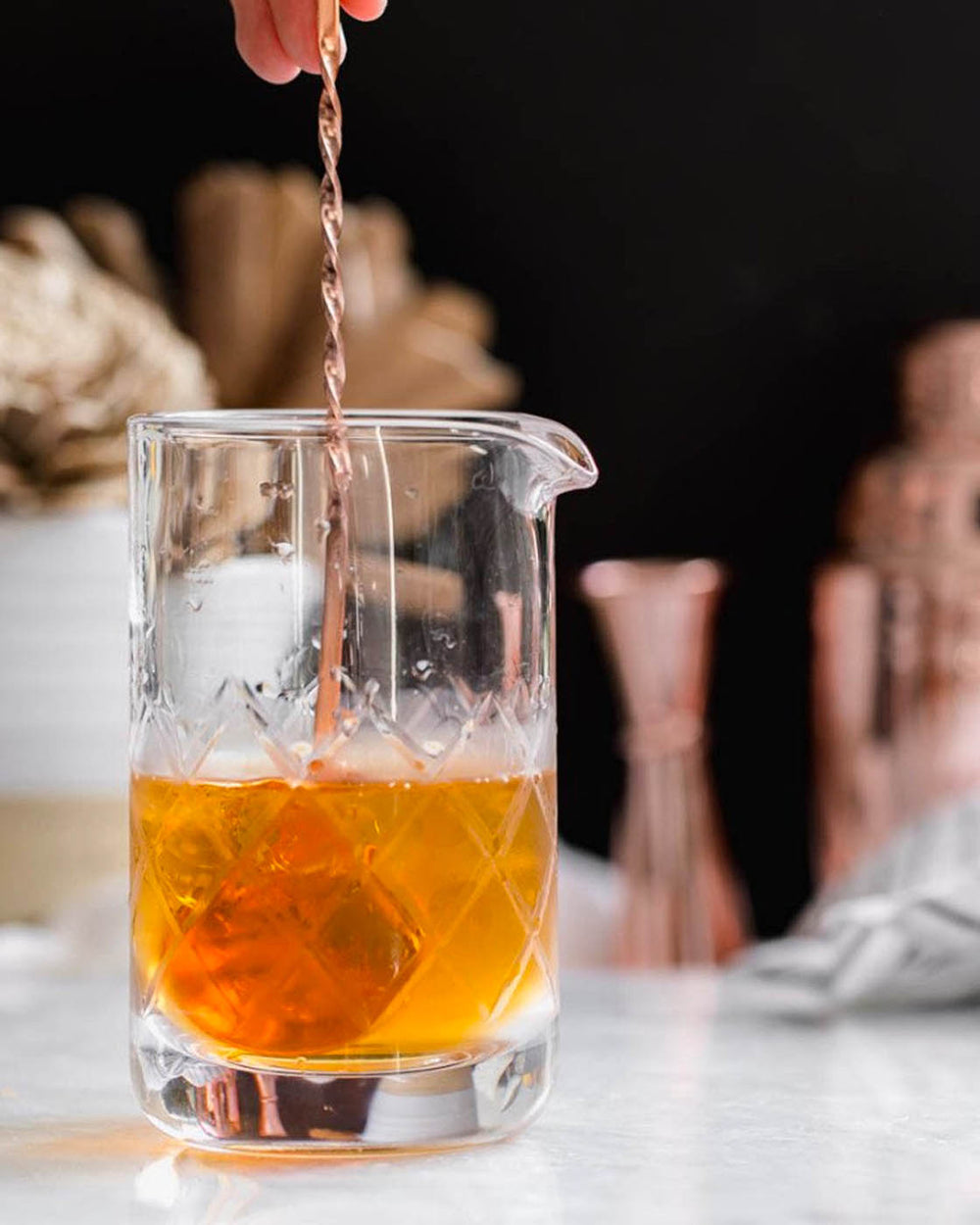 Crystal Mixing Glass