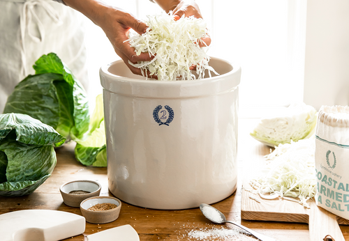 Farmhouse Simple Sauerkraut