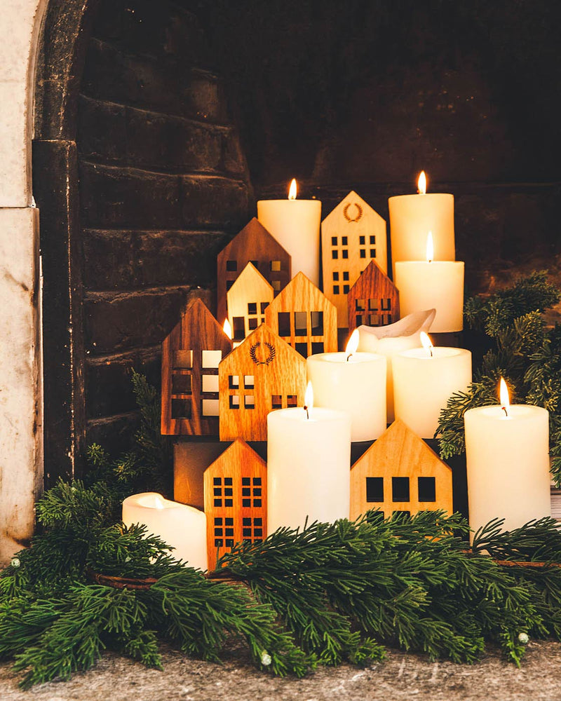 Crafted Wooden Houses - Maple