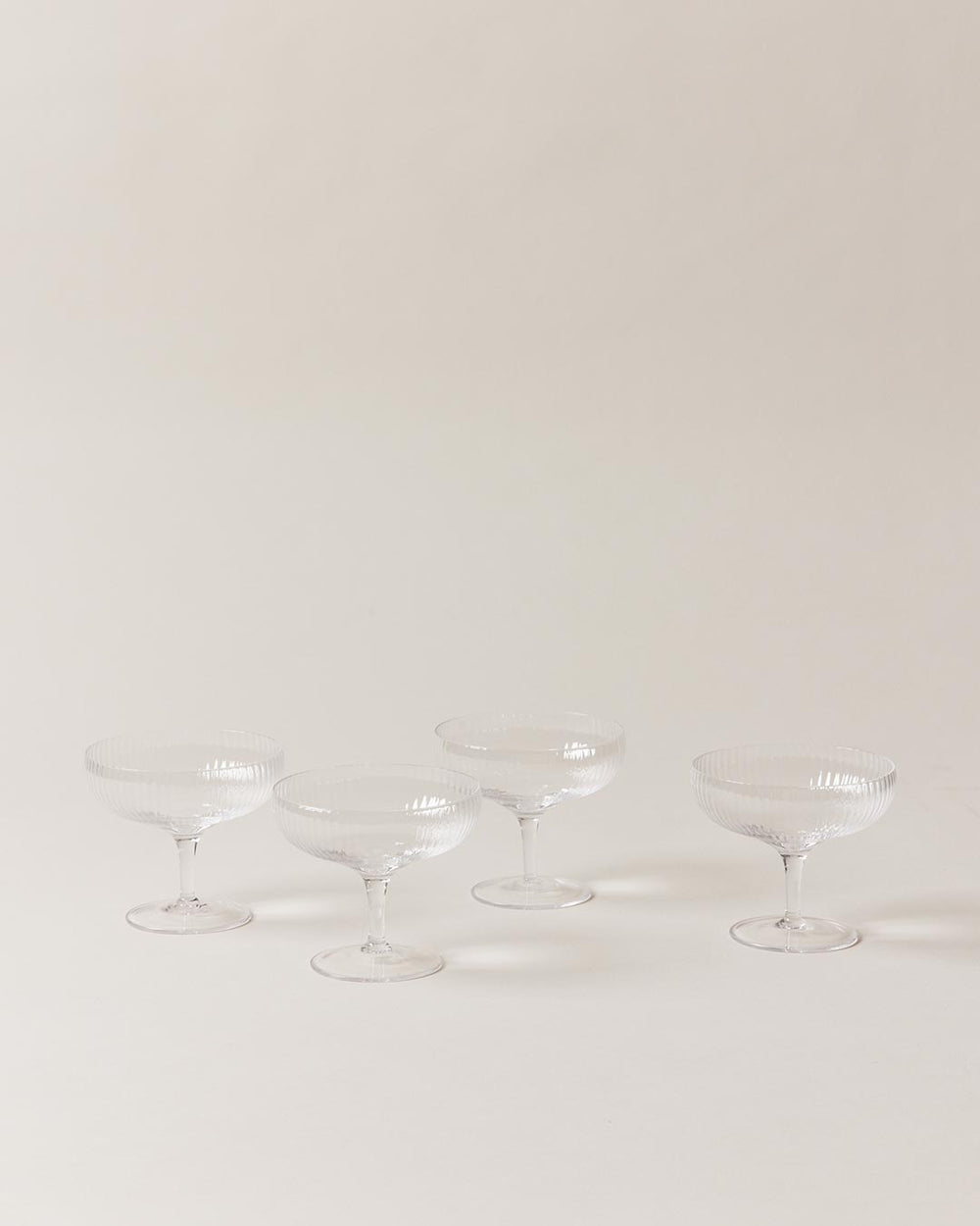 Low Coupe Cocktail Glass - Set of 4